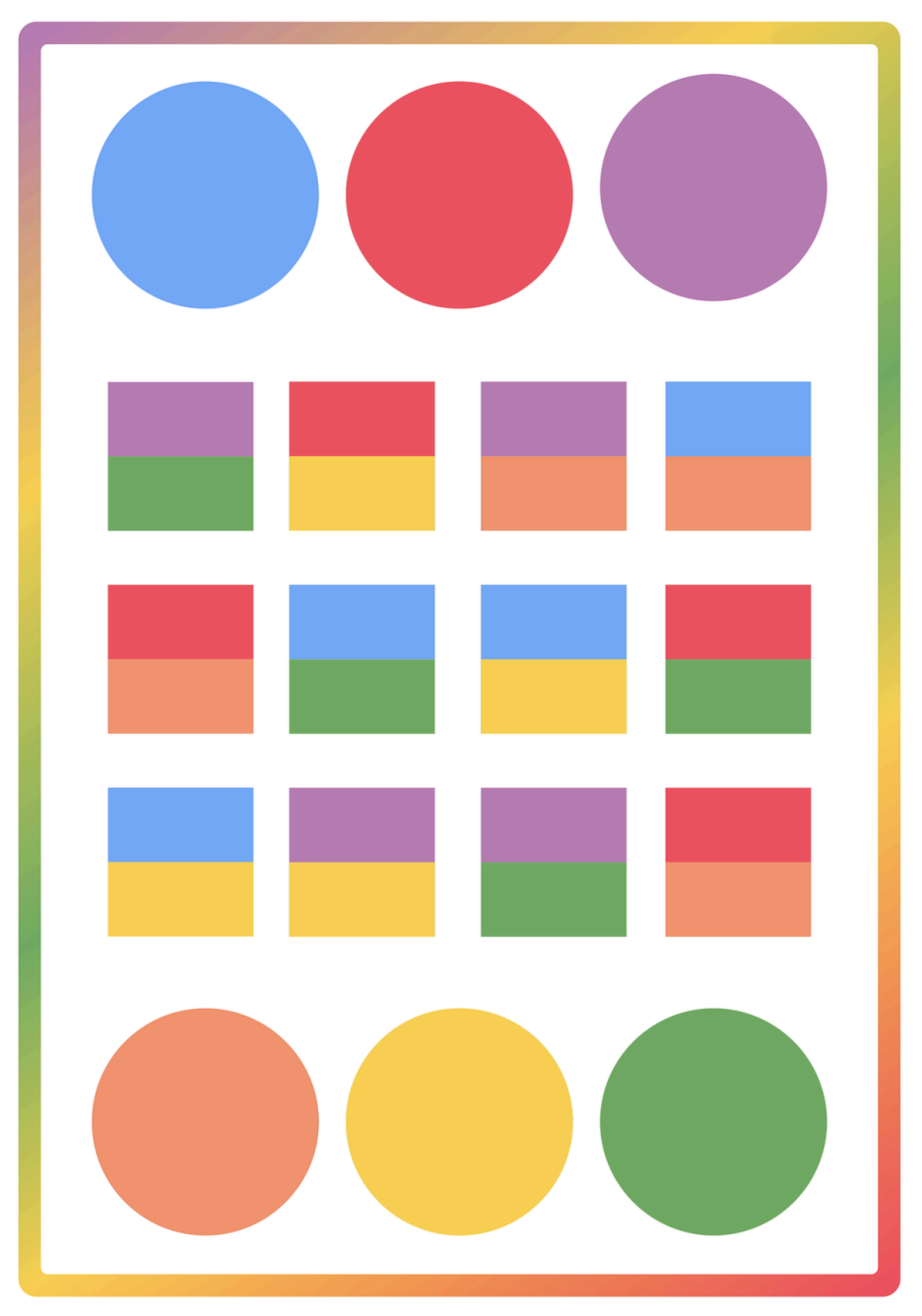 Combinação de cores